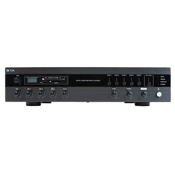 Mixer Amplifier ClassD 240W chọn 5 vùng loa TOA A-3224DMZ-AS