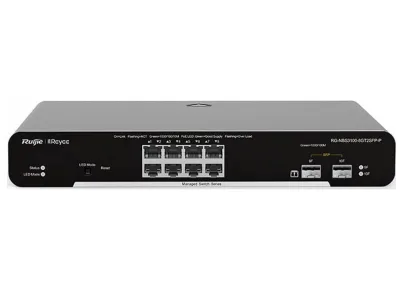 8-port GE PoE Managed Switch RUIJIE RG-NBS3100-8GT2SFP-P
