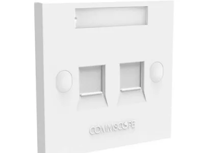 2-Port Faceplate COMMSCOPE FPS-BS-2P-W (760249251)