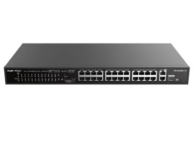 24-Port 10/100Mbps PoE Switch RUIJIE RG-ES126S-P V2