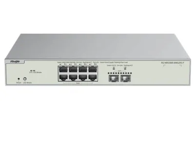8-Port GE Switch RUIJIE RG-NBS3300-8MG2XS-P