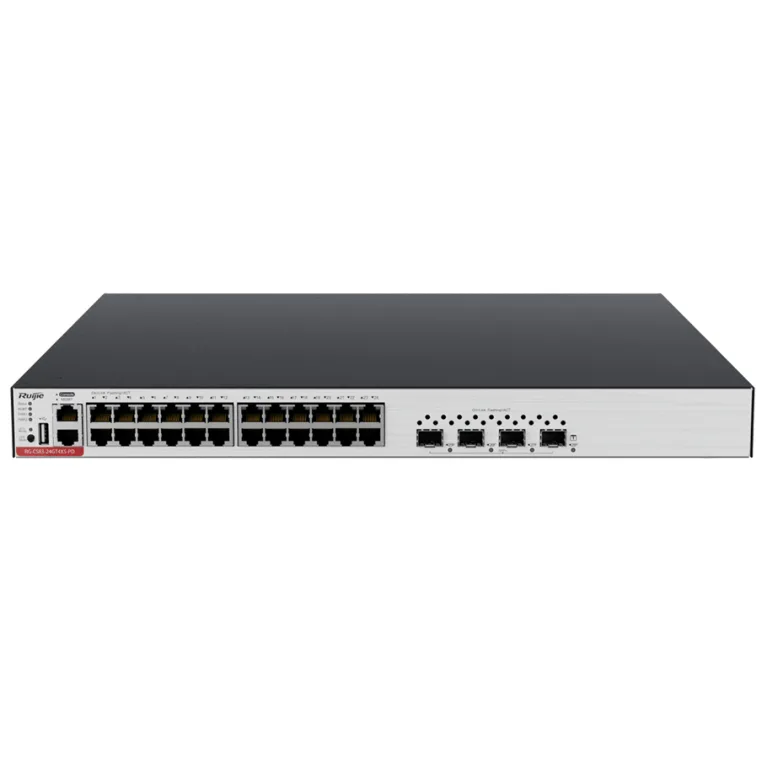 24-Port GE PoE L3 Switch RUIJIE RG-CS83-24GT4XS-PD