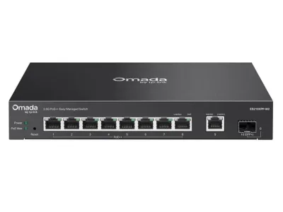 Omada 8-Port 2.5G Managed Switch TP-LINK ES210XPP-M2