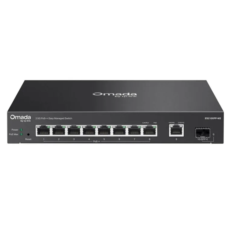 Omada 8-Port 2.5G Managed Switch TP-LINK ES210XPP-M2