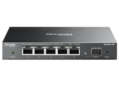 Omada 5-Port 2.5G Managed Switch TP-LINK ES206X-M2