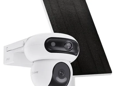 Camera IP 4MP+4MP EZVIZ HB90x Dual 4G + Tấm Pin