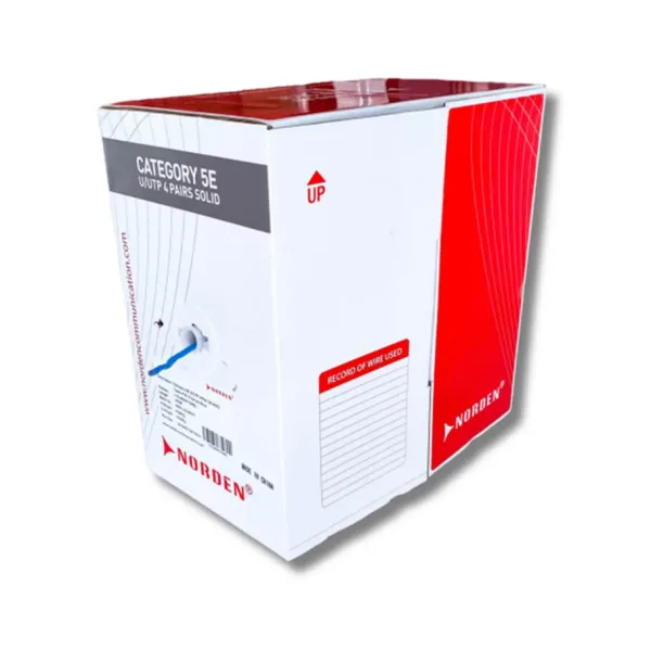 Cáp mạng Cat5e UTP 24AWG Norden 112-40001104BL