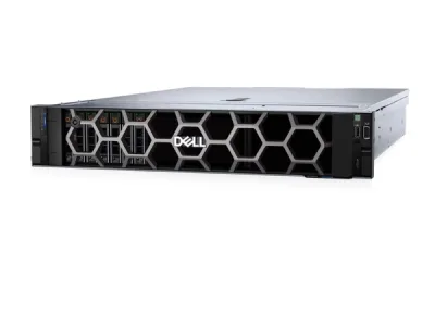 Server Dell PowerEdge R760xs 8x3.5 42SVRDR760-S5B (Intel Xeon Silver 4410Y/ Ram 16GB/ HDD 4TB/ DVDRW/ 3Y)