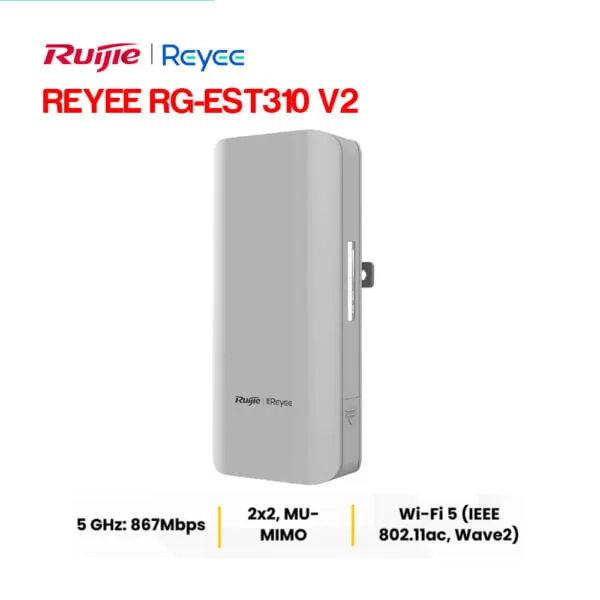 Bộ bắn điểm Wifi ngoài trời RUIJIE REYEE RG-EST350 V2