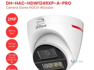 Camera Dahua DH-HAC-HDW1249XP-A-PRO - Dome WizColor