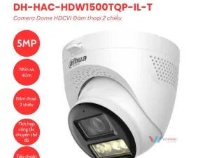 Camera Dahua DH-HAC-HDW1500TQP-IL-T Dome 5MP