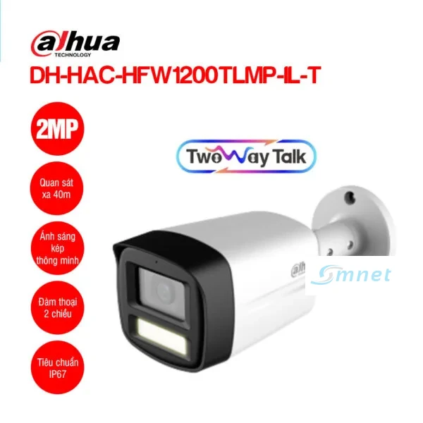 Camera DAHUA DH-HAC-HFW1200TLMP-IL-T