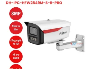 Camera IP 8MP DAHUA DH-IPC-HFW2849M-S-B-PRO