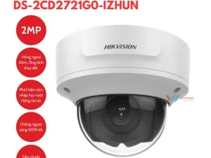 Camera HIKVISION DS-2CD2721G0-IZHUN - Dome 2MP