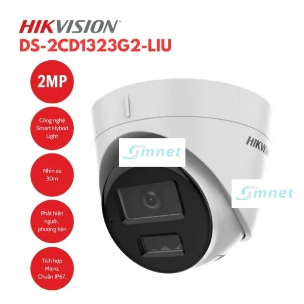 Camera HIKVISION DS-2CD1323G2-LIU 2MP