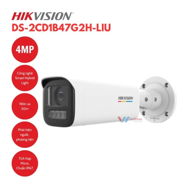 Camera HIKVISION DS-2CD1B47G2H-LIU