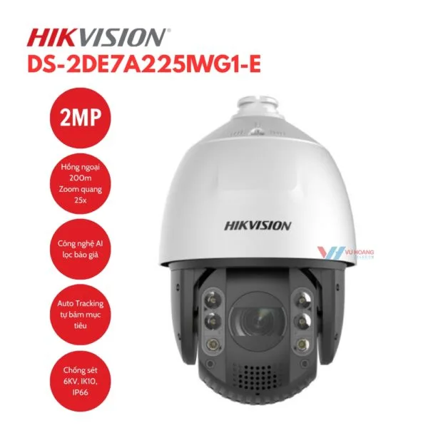 Camera Speed Dome Hikvision DS-2DE7A225IWG1-EHUN