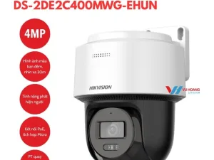 Camera PT Hikvision DS-2DE2C200MWG-EHUN - Màu Ban Đêm