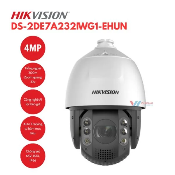 Camera Speed Dome Hikvision DS-2DE7A432IWG1-EHUN