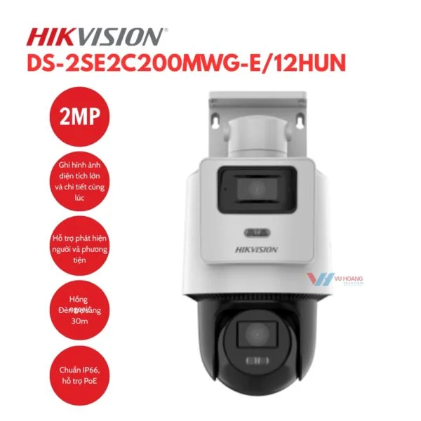 Camera TandemVu Hikvision DS-2SE2C200MWG-E/12HUN