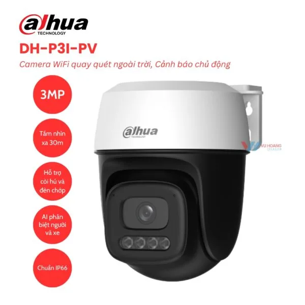 Camera WiFi Dahua DH-P3I-PV 3MP
