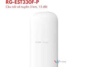 Cầu nối vô tuyến 3 km, 13 dBi Reyee RG-EST330F-P (1 chiếc)