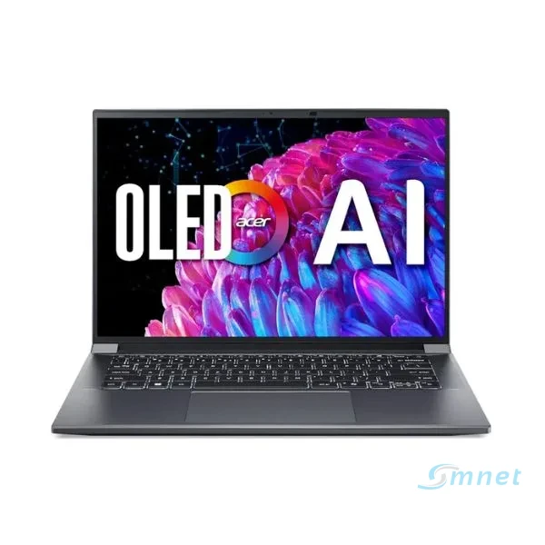 Laptop Acer Swift X 14 AI SFX14-72G-708X (Ultra 7 155H/ Ram 32GB/ SSD 1TB/ RTX 4060 8GB/ Windows 11 Home/ 2Y/ Xám)