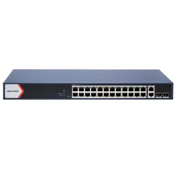 24-Port GE Smart PoE Switch HIKVISION DS-3E1528P-EI