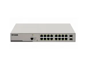 16-Port GE PoE Switch D-Link DGS-F1100-18PSD-SI