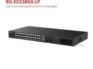 Smart Managed PoE Switch 28 cổng Reyee RG-ES228GS-LP