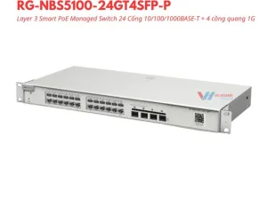 Smart PoE Managed Switch Reyee RG-NBS5100-24GT4SFP-P