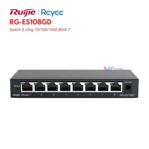 Switch Ruijie Reyee RG-ES108GD 8 Cổng