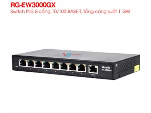 Switch 8 cổng RUIJIE RG-S1809-P giá rẻ tại Vuhoangtelecom