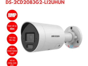 Camera IP 8MP thân trụ HIKVISION DS-2CD2083G2-LI2UHUN