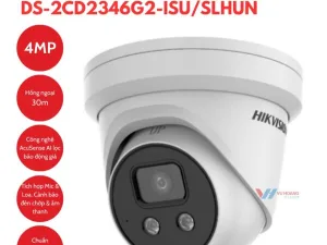 Camera IP Hikvision DS-2CD2346G2-ISU/SLHUN 4MP AcuSense