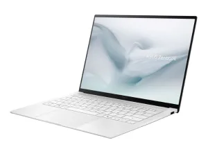 Laptop ASUS Zenbook S14 UX5406AA-SU348W (Ultra 9 386H/ Ram 16GB/ SSD 512GB/ 14 inch Touch/ Windows 11 Home/ 2Y/ Trắng)