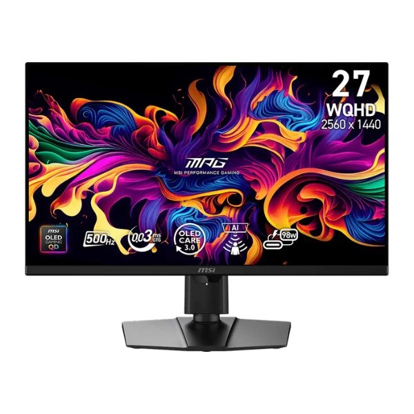 Màn hình LCD MSI MAG 272QP QD-OLED X24 (27 inch/ QD-OLED/2560 x 1440/ 200cd/m2/ 0.03ms/ 240Hz)