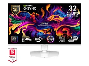 Màn hình LCD MSI MPG 321URXW QD-OLED (32 inch/ 3840 x 2160/ 0.03ms/ 240Hz)
