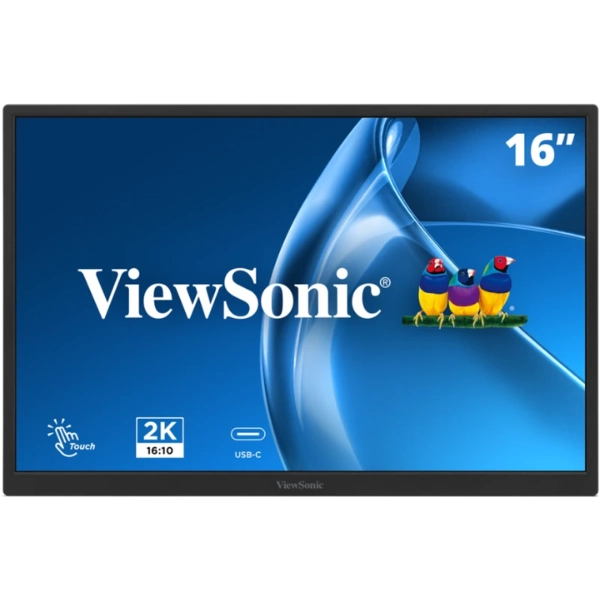 Màn hình LCD Viewsonic cảm ứng TD1617A-2K (16 inch/ 2560x1600/ 300 cd/m2/ 3ms/ 165Hz/ IPS)