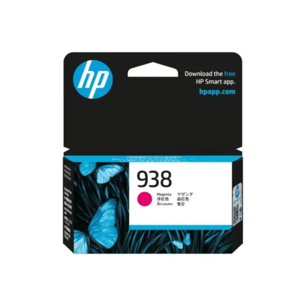 Mực in phun HP 938 Magenta Original Ink Cartridge (4S6X6PA)