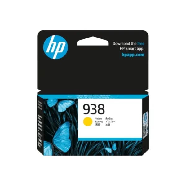 Mực in phun HP 938 Yellow Original Ink Cartridge (4S6X7PA)