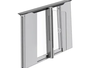 Swing Barrier Hikvision DS-K6B961TDQX-L/Dp90