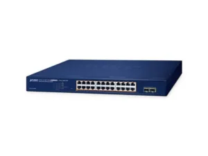 24-Port 10/100/1000T Switch Planet GS-2210-24P2S